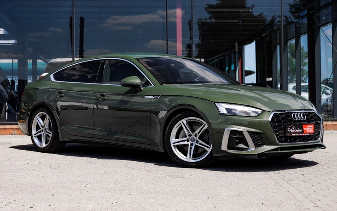 Audi A5 cena 152900 przebieg: 125431, rok produkcji 2022 z Chodzież małe 781